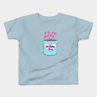 Cute coffee mug for coffee lovers Kids T-Shirt